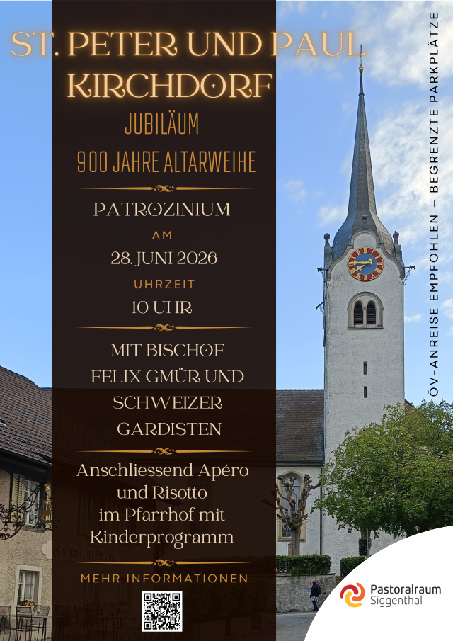 Flyer - Patrozinium Kirchdorf 2026